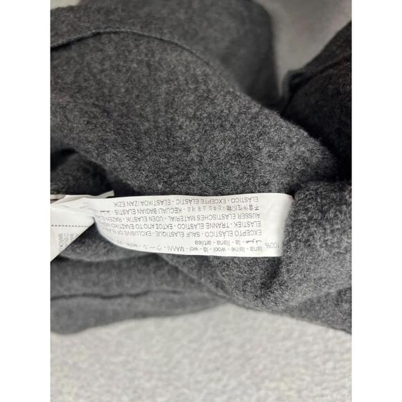 Zara Collection Womens Wool Tubetop Bodycon Dress L Modern Retro Mcm Minimalist - Picture 10 of 11